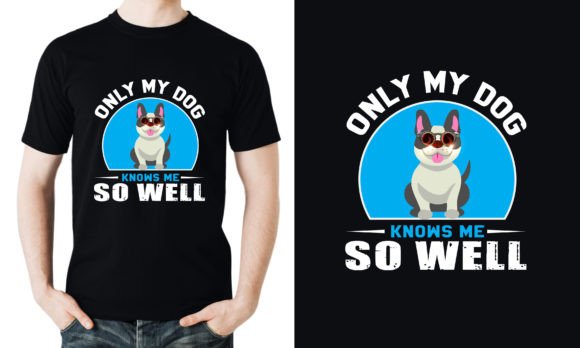 Dog Graphic T-Shirt Design: Perfect for Pet Lovers & Sellers