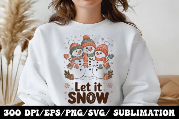 Festive Snowman Graphic Tee – Holiday Wi