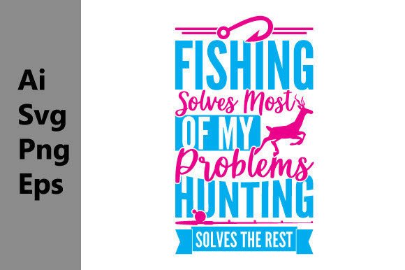 Fishing and Hunting Shirt Graphic Design for Outdoor Brands