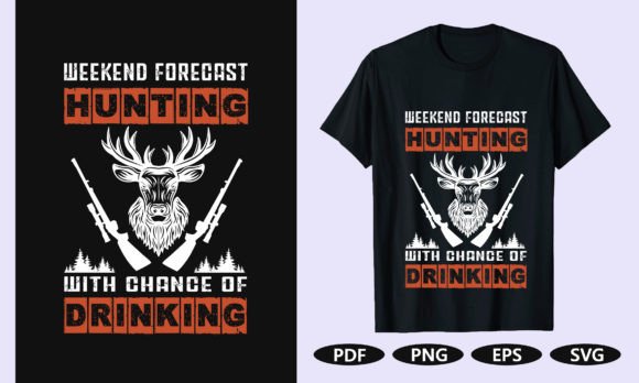 Hunting Graphic T-Shirt Design: Capturing the Outdoors