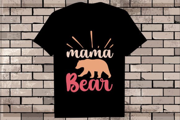 Mama Bear, Mother Day Graphic: A Design Asset for Every Crafter