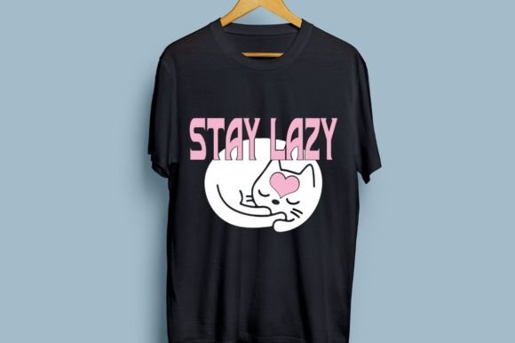Stay Lazy Cat Beautiful Graphic Design: A Practical Asset for Modern Creators