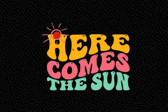 Summer Sun Abstract Groovy Graphic: Your Guide to This Creative SVG
