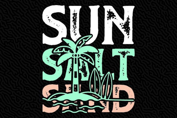 Sun Salt Sand: Your Summer Beach Graphic Toolkit