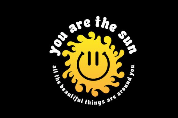 You Are the Sun: Bold Urban Streetwear Design for Custom Clothing